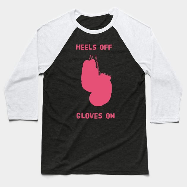 Heels off gloves on Baseball T-Shirt by pepques